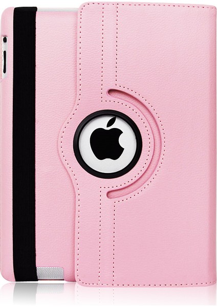 iPad Pro 12.9 5.nesil M1 Kılıf 360 Derece Dönebilen Yatay ve Dikey Standlı Deri Kılıf + 9h Tam Kaplayan Nano Ekran Koruyucu