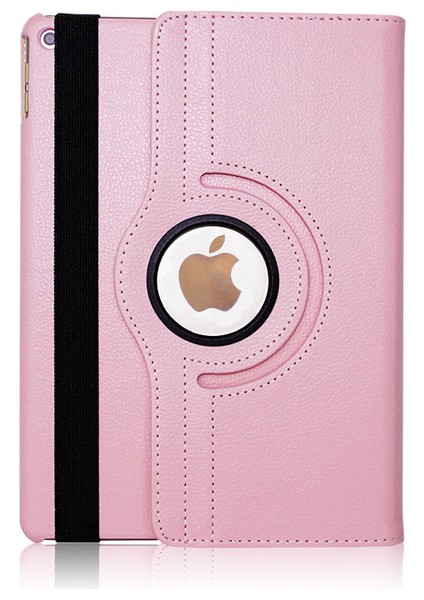 Apple iPad 3 Kılıf 3.nesil 360 Derece Dönebilen Yatay ve Dikey Standlı Deri Kılıf + 9h Tam Kaplayan Nano Ekran Koruyucu