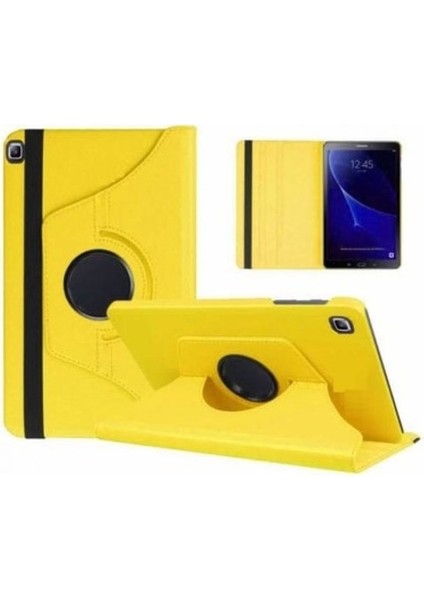 Huawei Matepad T10 Kılıf 360 Derece Dönebilen Yatay ve Dikey Standlı Deri Kılıf + 9h Tam Kaplayan Nano Ekran Koruyucu