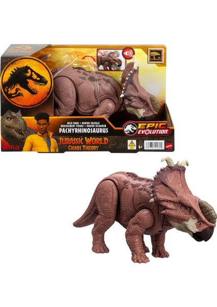 Jurassic World Kükreyen Dinozor Figürleri - Pachyrhinosaur