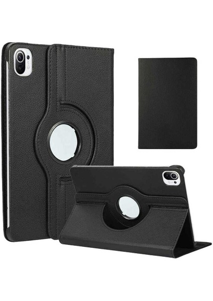 Xiaomi Pad 5 Kılıf 360 Derece Dönebilen Yatay ve Dikey Standlı Deri Kılıf + 9h Tam Kaplayan Nano Ekran Koruyucu modelleri