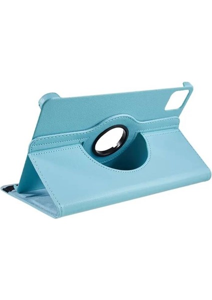 Xiaomi Pad 6 11 Inç Kılıf 360 Derece Dönebilen Yatay ve Dikey Standlı Deri Kılıf + 9h Tam Kaplayan Nano Ekran Koruyucu