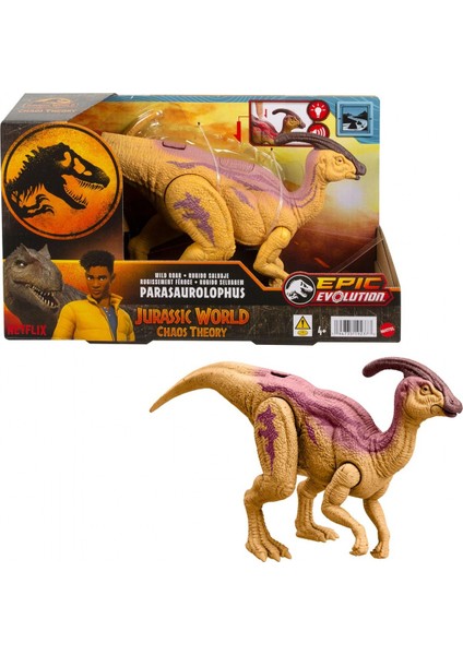 Jurassic World Kükreyen Dinozor Figürleri - Parasaurolophus