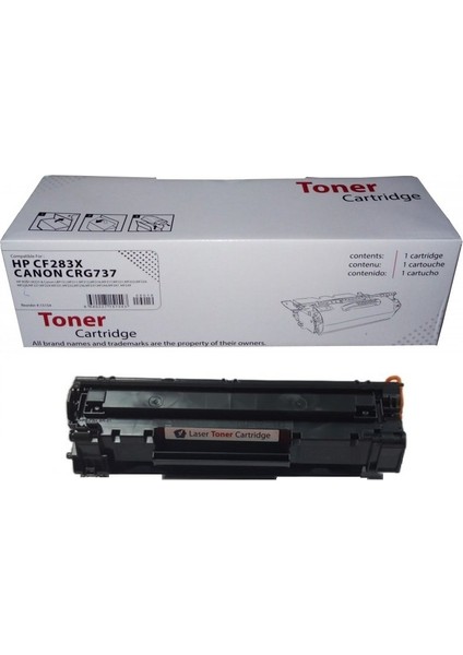 Hp CF283X (83X) Muadil Toner / Hp Laserjet Pro M201 Toner / Hp Pro M225 Toneri