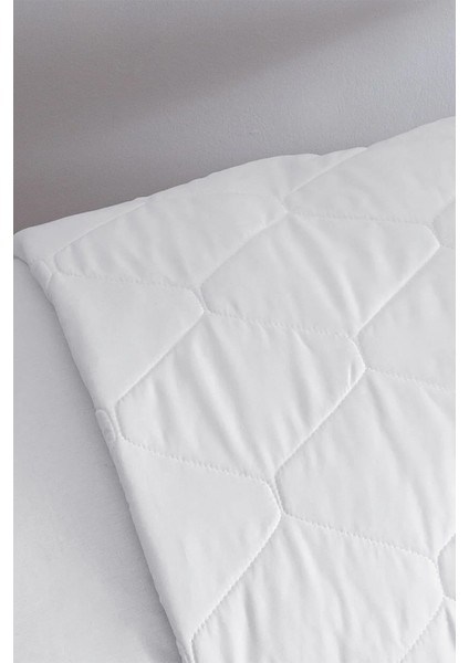 Beyaz Kapitoneli Yastık Alezi 50*70 cm modelleri