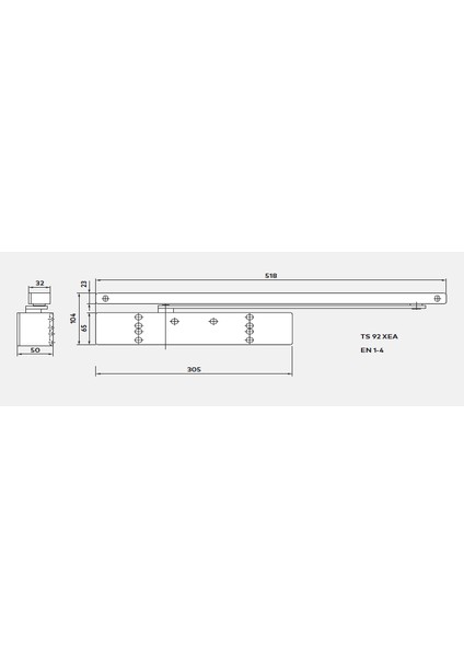 Ts 92 Xea Kapı Kapatıcı