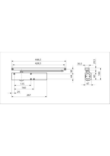 Ts 5000 Hidrolik Kapı Kapatıcısı