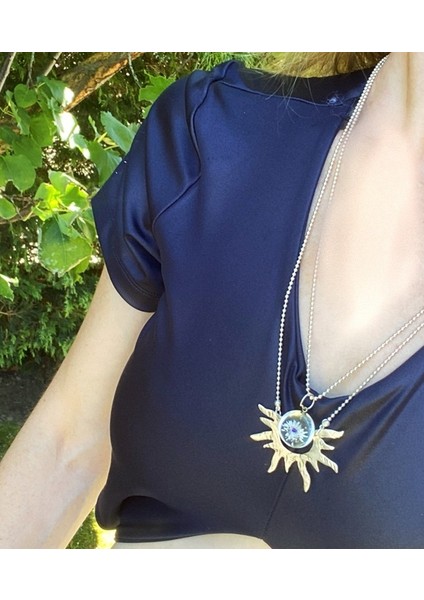 Nazar Boncuklu Güneş Kolye fiyatları