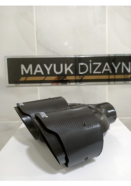 Akrapovic 100MM Çiftli Içi Siyah Sağ Taraf Her Araca Uyumlu Egzoz Ucu indirimleri