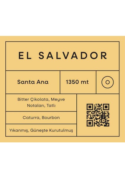 El Salvador Filtre Kahve - 250 gr fiyatları