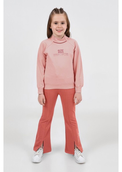 Size Balıkçı Yaka Spor Kız Çocuk takım - Somon