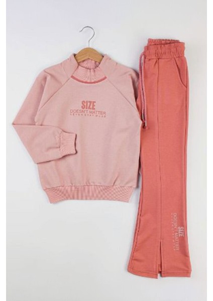 Size Balıkçı Yaka Spor Kız Çocuk takım - Somon fiyatları