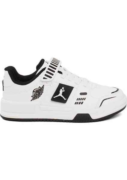 Cool King Kısa Filet Erkek Çocuk Klasik Sneaker Beyaz