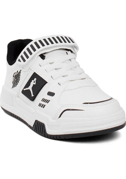 Cool King Kısa Filet Erkek Çocuk Klasik Sneaker Beyaz