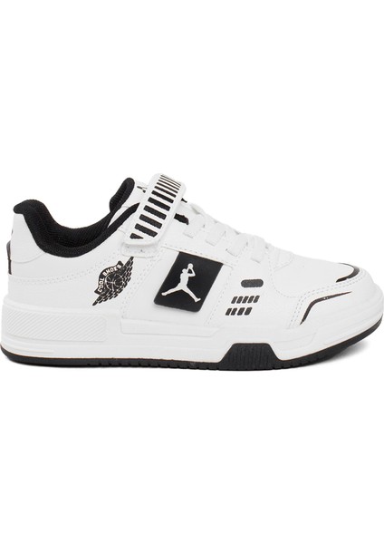 Cool King Kısa Filet Erkek Çocuk Klasik Sneaker Beyaz