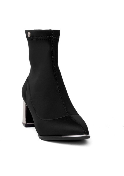 PC-54003 Kadın Streç Topuklu Bot Siyah fiyatları