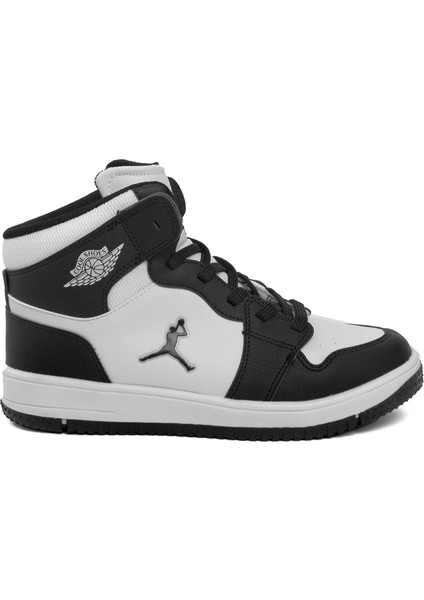 Haykat Uzun Garson Hi Sneaker Siyah - Beyaz