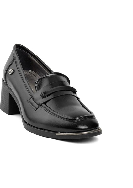Pierre Cardin Pc-54355 Kadın Klasik Topuklu Ayakkabı Siyah