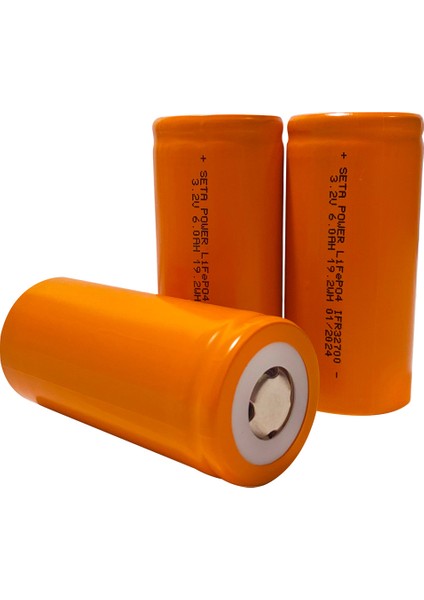20'li Setapower 6000MAH 3 2V Lifepo4 Lityum Şarjlı Pil