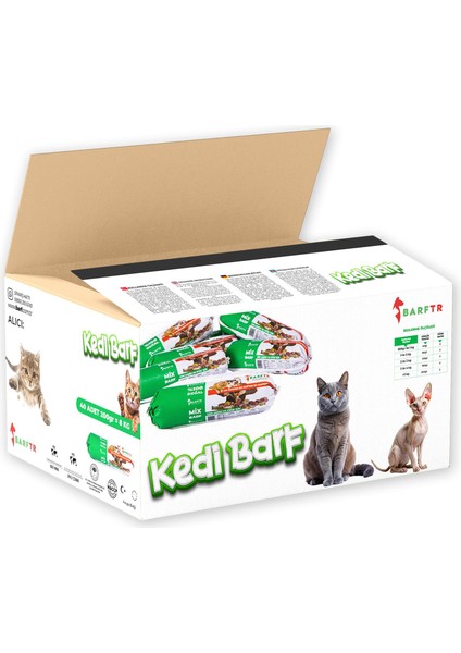 Kedi Barf 8 kg Kedi Maması