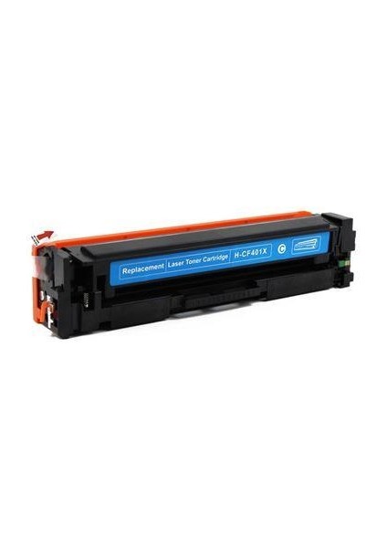 Fast® Hp CF401X-CANON CRG045H Üniversal Mavi Toner 2.2k