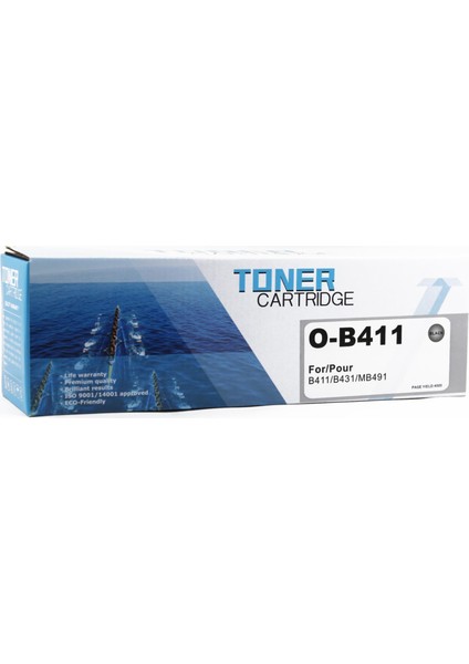 Fast® Okı B411-B431-MB461-MB471-MB491 Toner 4K