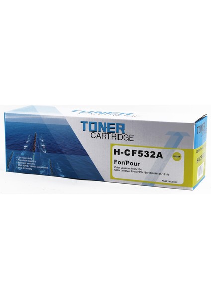 Fast® Hp CF532A Sarı Toner 0,9k