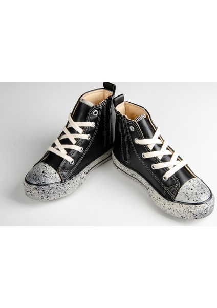 Siyah Kışlık Bilekli Convers