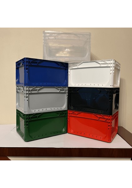 1.Kalite Kırmızı Plastik Kasa 40x30x22 cm - Kokusuz Sağlam Plastik Kutu 21 Litre indirimleri
