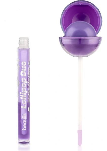 Lollipop Duo Dudak Balmı & Dudak Parlatıcısı 548 Purple