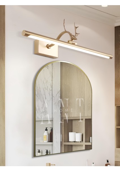 Asimetrik Ayna, Dekoratif Ayna, Duvar Aynası Banyo Aynası Holl Aynası 100x60 Cm