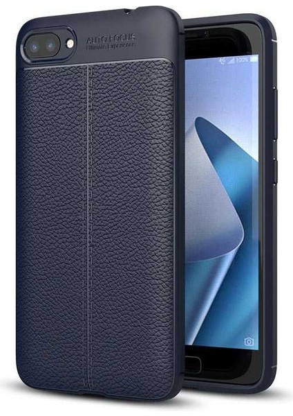 Asus Zenfone 4 Max ZC554KL Uyumlu Kılıf Deri Silikon Yüzey Darbe Korumalı Soft Yapı Case Cover Çiziklerden Kirden ve Darbeden Korumalı Kılıf