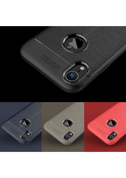 Apple iPhone Xr 6.1 Uyumlu Kılıf Deri Silikon Yüzey Darbe Korumalı Soft Yapı Case Cover Çiziklerden Kirden ve Darbeden Korumalı Kılıf