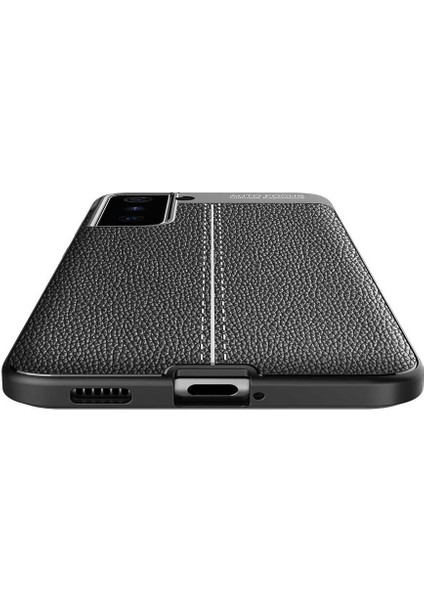 Samsung Galaxy S21 Plus Uyumlu Kılıf Deri Silikon Yüzey Darbe Korumalı Soft Yapı Case Cover Çiziklerden Kirden ve Darbeden Korumalı Kılıf fiyatları