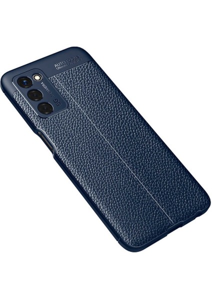 Oppo A55 5g Uyumlu Kılıf Deri Silikon Yüzey Darbe Korumalı Soft Yapı Case Cover Çiziklerden Kirden ve Darbeden Korumalı Kılıf