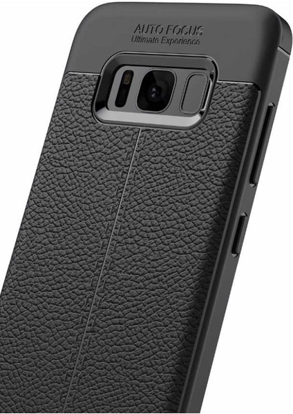 Samsung Galaxy S8 Uyumlu Kılıf Deri Silikon Yüzey Darbe Korumalı Soft Yapı Case Cover Çiziklerden Kirden ve Darbeden Korumalı Kılıf modelleri