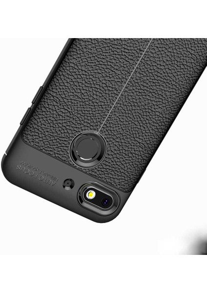 General Mobile 8 Go Uyumlu Kılıf Deri Silikon Yüzey Darbe Korumalı Soft Yapı Case Cover Çiziklerden Kirden ve Darbeden Korumalı Kılıf