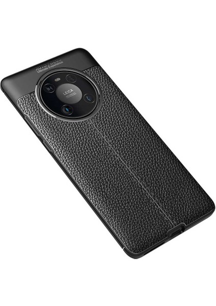 Huawei Mate 40 Pro Uyumlu Kılıf Deri Silikon Yüzey Darbe Korumalı Soft Yapı Case Cover Çiziklerden Kirden ve Darbeden Korumalı Kılıf fiyatları