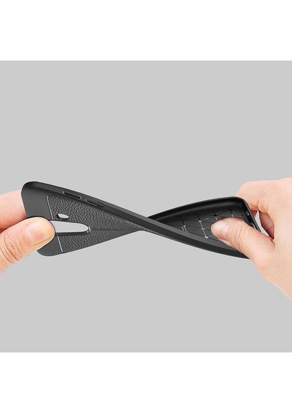 Samsung Galaxy J6 Uyumlu Kılıf Deri Silikon Yüzey Darbe Korumalı Soft Yapı Case Cover Çiziklerden Kirden ve Darbeden Korumalı Kılıf