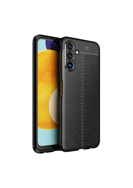 Samsung Galaxy A04S Uyumlu Kılıf Deri Silikon Yüzey Darbe Korumalı Soft Yapı Case Cover Çiziklerden Kirden ve Darbeden Korumalı Kılıf
