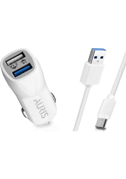 3.4A 2in1 Usb/type-C Araç Şarjı