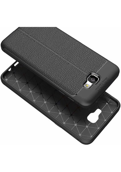 Samsung Galaxy J5 Prime Uyumlu Kılıf Deri Silikon Yüzey Darbe Korumalı Soft Yapı Case Cover Çiziklerden Kirden ve Darbeden Korumalı Kılıf