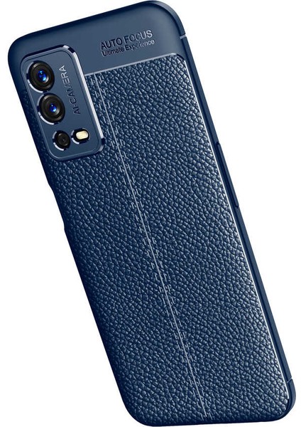 Oppo A55 4g Uyumlu Kılıf Deri Silikon Yüzey Darbe Korumalı Soft Yapı Case Cover Çiziklerden Kirden ve Darbeden Korumalı Kılıf