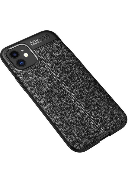 Apple iPhone 12 Mini Uyumlu Kılıf Deri Silikon Yüzey Darbe Korumalı Soft Yapı Case Cover Çiziklerden Kirden ve Darbeden Korumalı Kılıf
