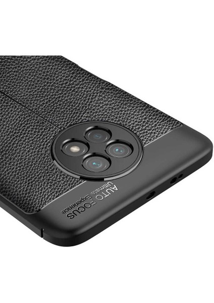 Xiaomi Redmi Note 9t Uyumlu Kılıf Deri Silikon Yüzey Darbe Korumalı Soft Yapı Case Cover Çiziklerden Kirden ve Darbeden Korumalı Kılıf