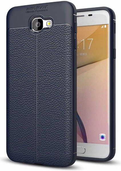 Samsung Galaxy J5 Prime Uyumlu Kılıf Deri Silikon Yüzey Darbe Korumalı Soft Yapı Case Cover Çiziklerden Kirden ve Darbeden Korumalı Kılıf