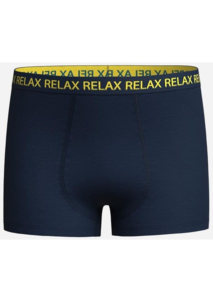 Açık Gri Melanj Baskılı Erkek Çocuk Boxer 3'lü