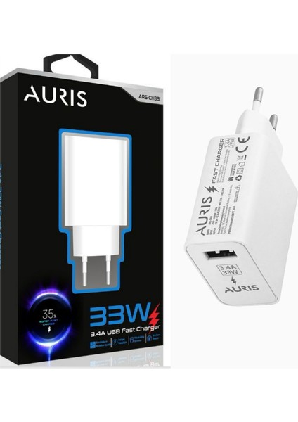 Ev Tipi 33W USB Süper Hızlı Şarj Başlığı