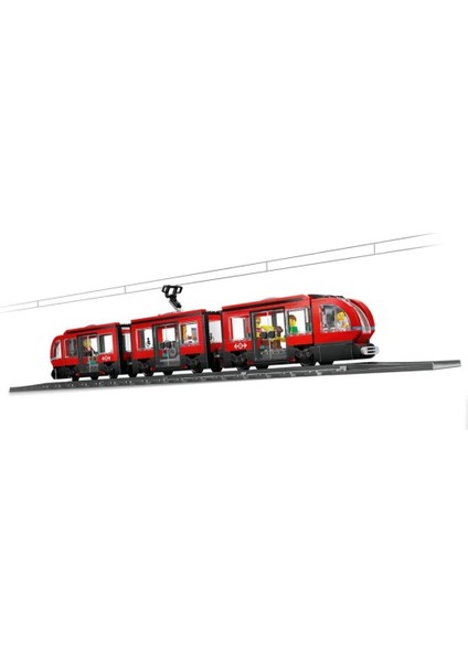 Nessiworld 60423 LEGO City Şehir Merkezi Tramvay Istasyonu 811 Parça +7 Yaş