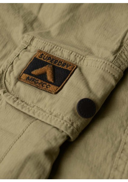 Lastikli Paça Haki Erkek Kargo Pantolon M7011131A1KH_PARA Cargo Slım Pant indirimleri